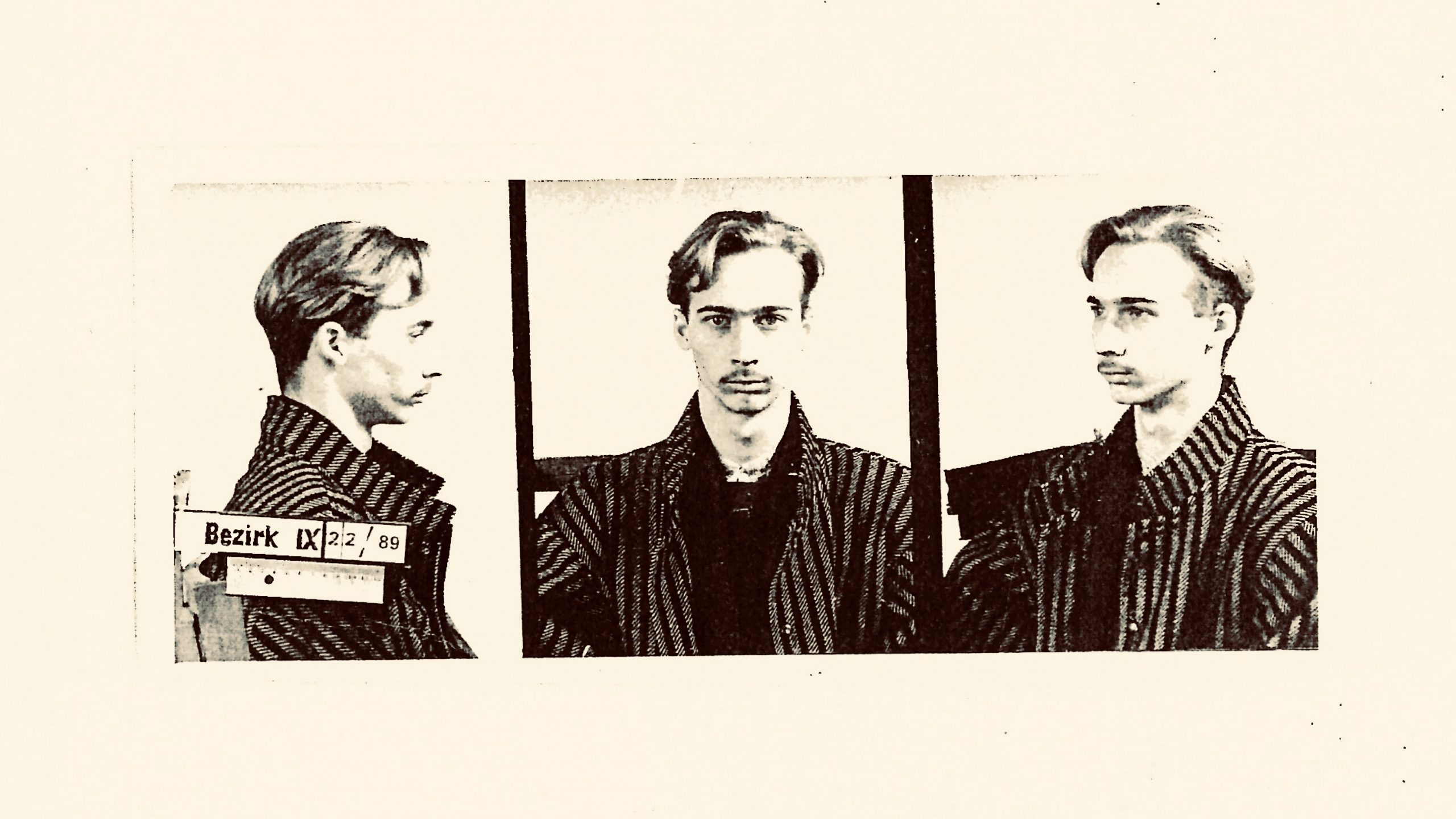 Identification photographs of Mario Obst in Stasi file BStU 000007